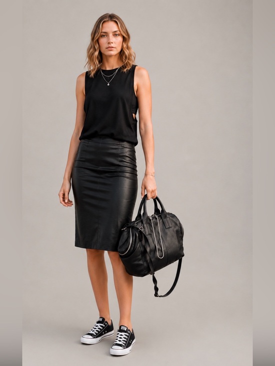 Alexander Wang Handbags - ALEXANDER WANG Jamie Chastity smooth leather large Black Bag Crossbody E…